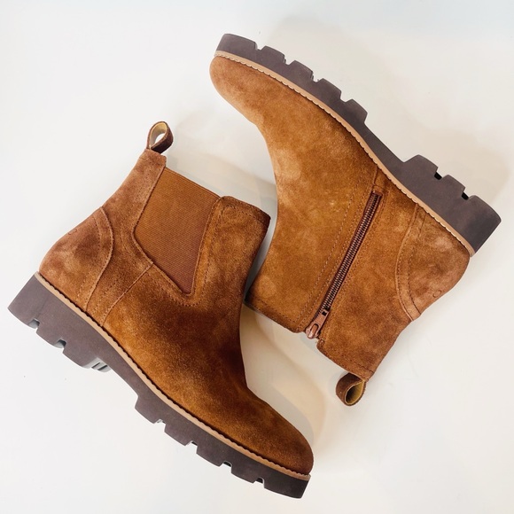 Vionic Brighton Suede Zip Ankle Bootie Size 7.5 - Picture 11 of 11